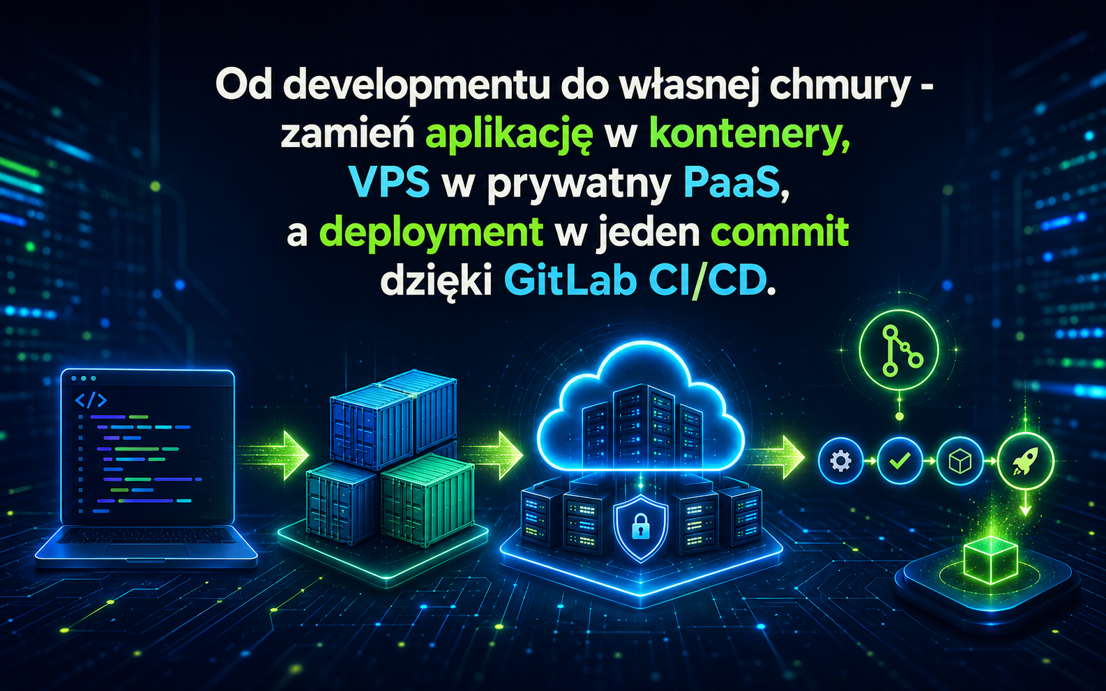 Od pierwszego commita do wdrożenia na własnym PaaS