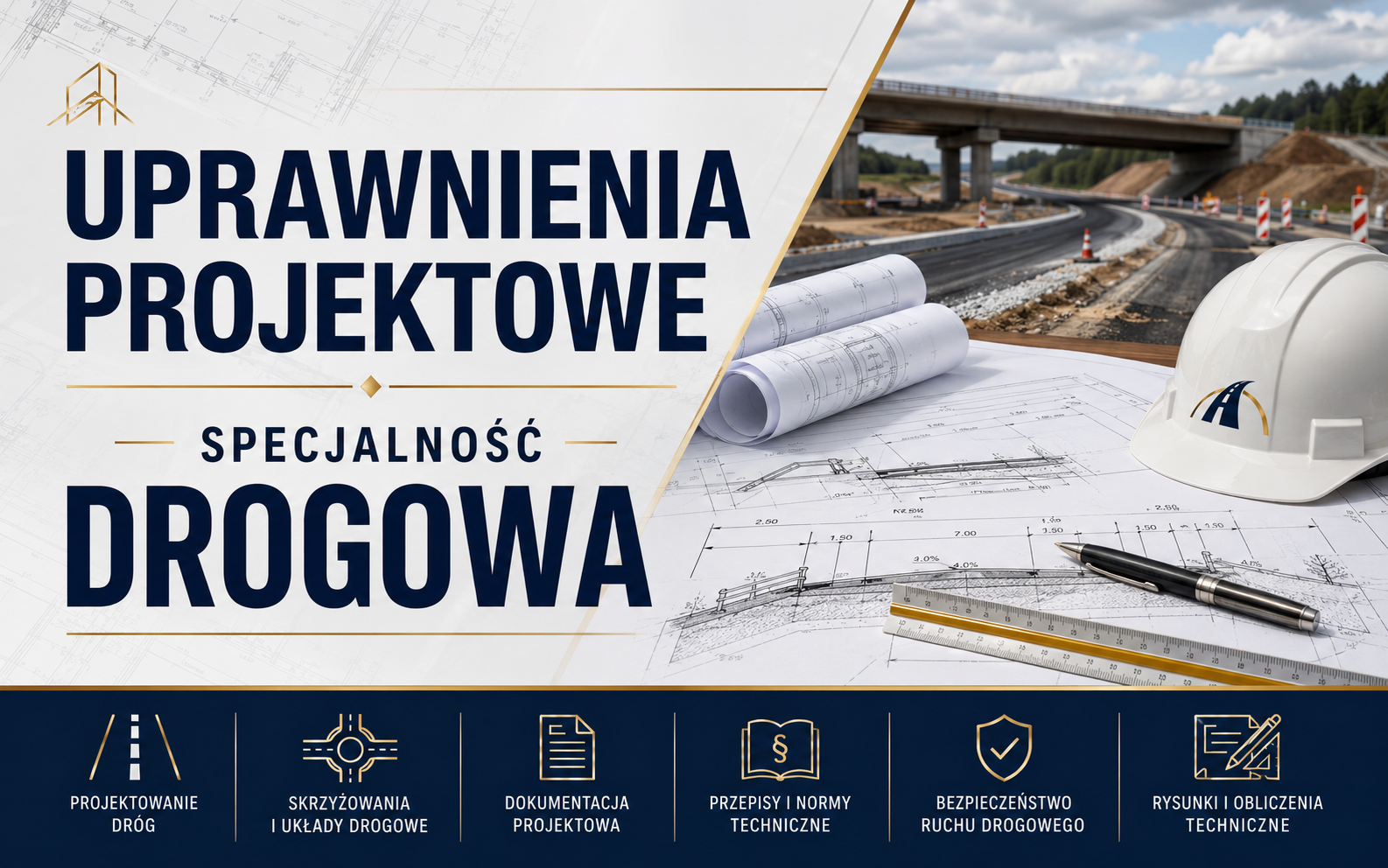Uprawnienia budowlane do projektowania - specjalność Inżynieryjna Drogowa